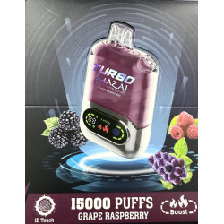 سحبة مزاج تيربو الجاهزة 1000 بف عنب توت *